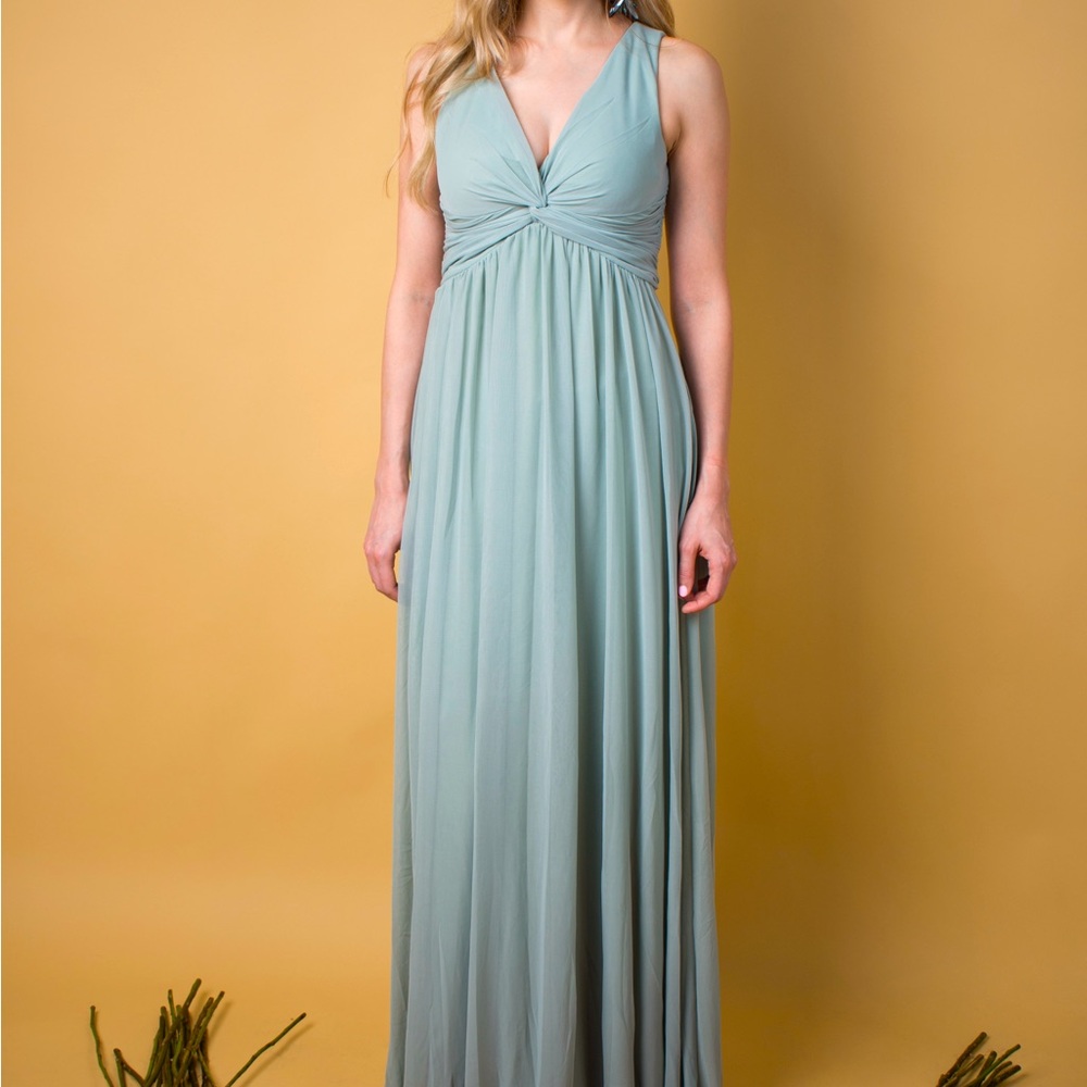 Mint (2-4) // Long dress